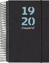 MAYLAND STUDIEKALENDER 19/20 A5 BLACK