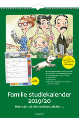 SKOLEÅRSKALENDER MAY. 19/20 FAMILIE M/STICKERS
