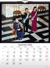 VÆGKALENDER KONGEHUSET 2020 MAYLAND