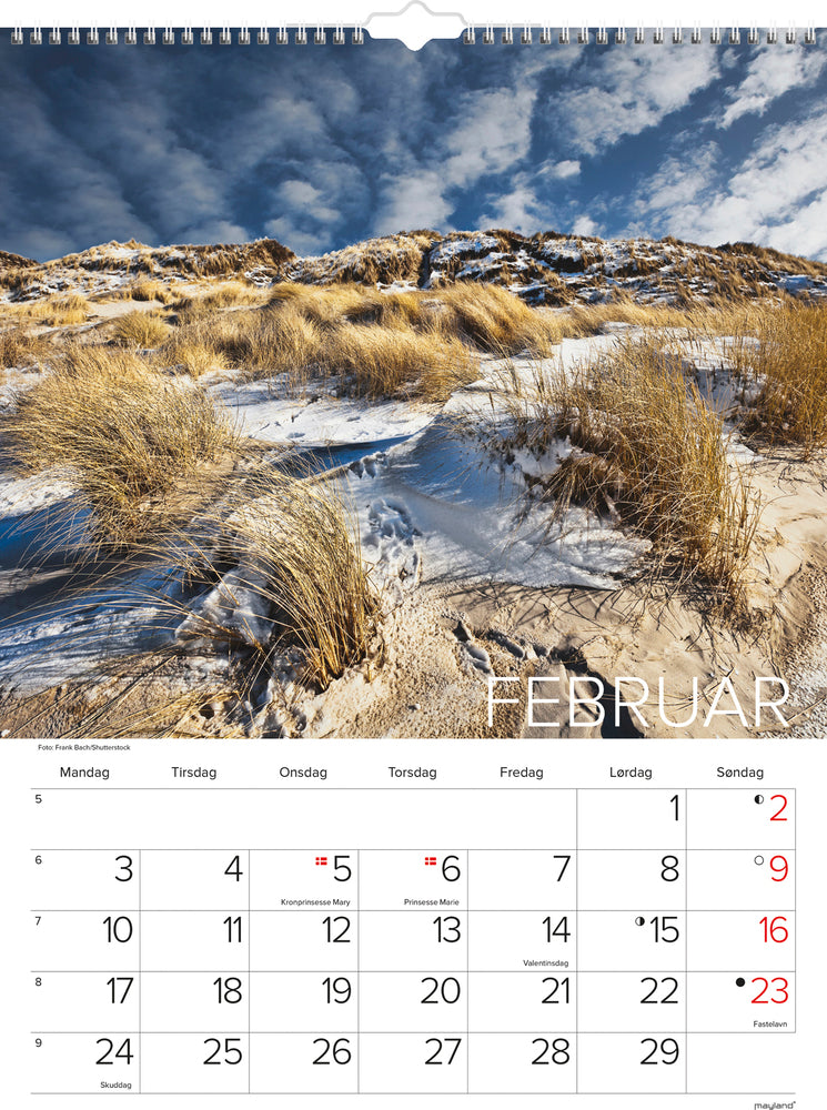 VÆGKALENDER 2020 DANSK NATUR MAYLAND