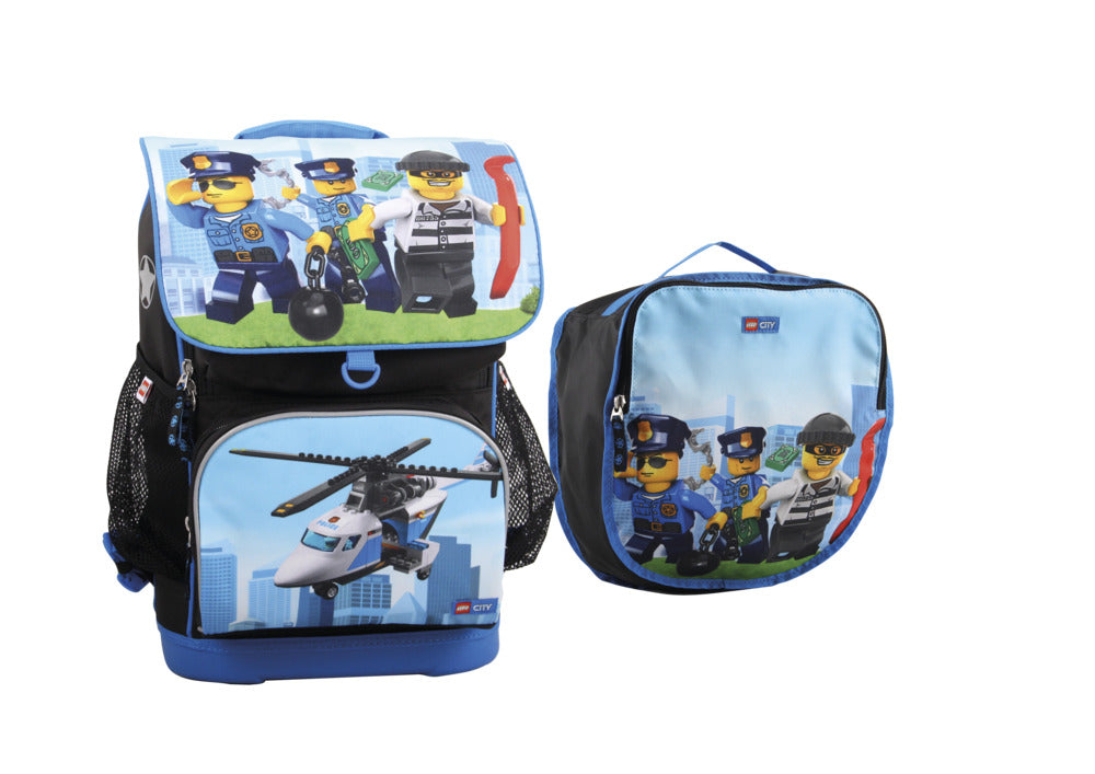Skoletaske 24L LEGO® Optimo City Police chopper