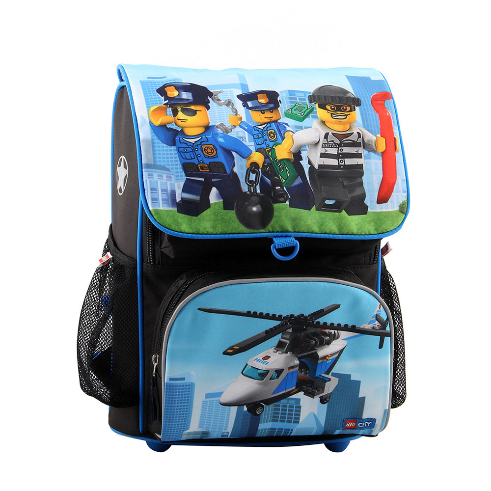Skoletaske 24L LEGO® Optimo City Police chopper