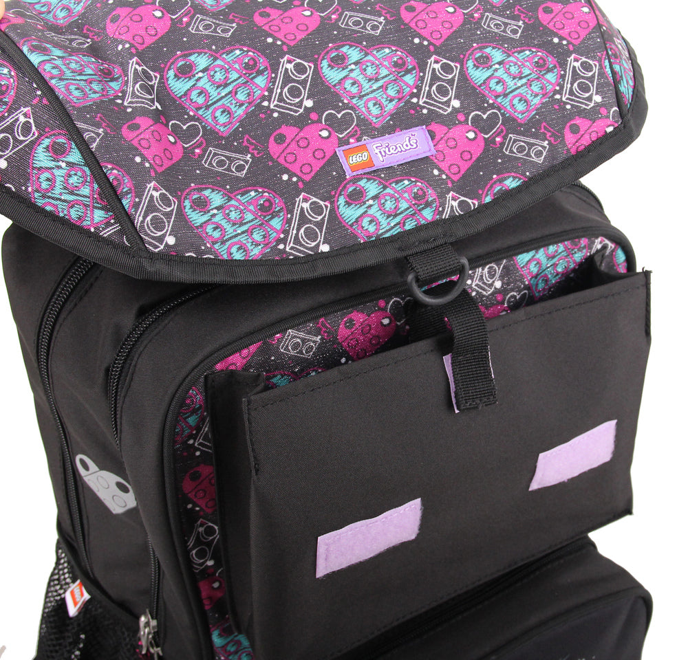 Skoletaske 33L LEGO® Maxi Friends girls rock