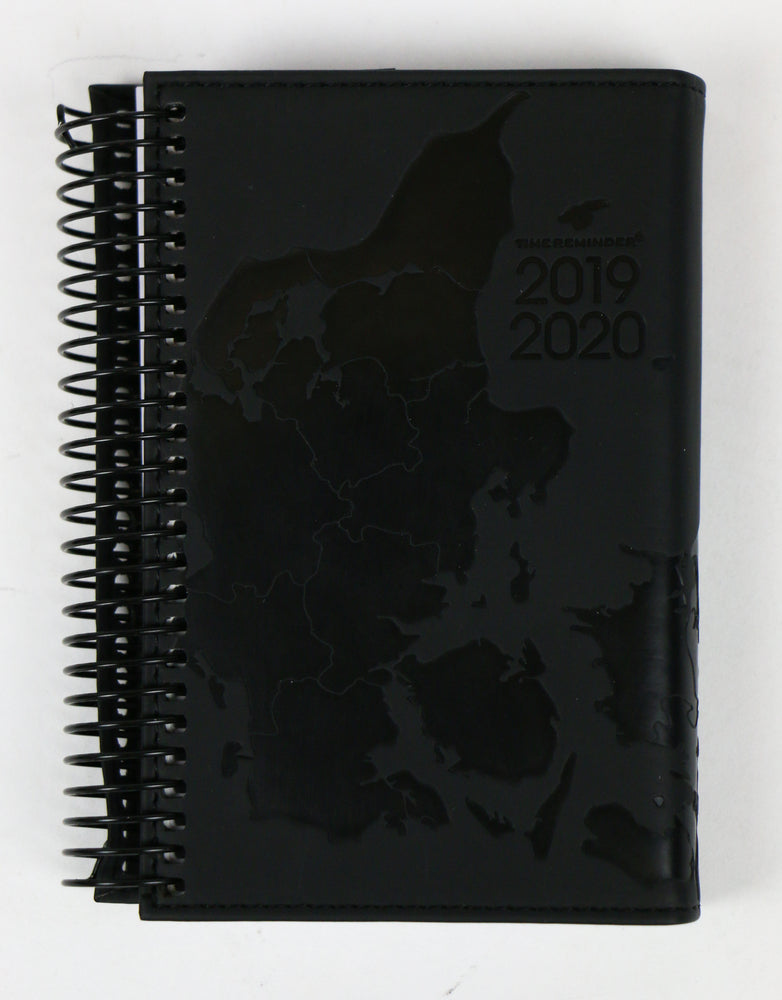 STUDIEKALENDER 2019/20 PU LILLE PRÆG DK 2 ASS SORT OG GRÅ
