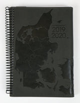STUDIEKALENDER 2019/20 PU STOR PRÆG DK 2 ASS SORT OG GRÅ