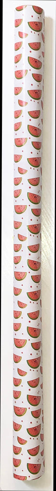 BOGBIND/GAVEPAPIR 70CMX2M VANDMELON