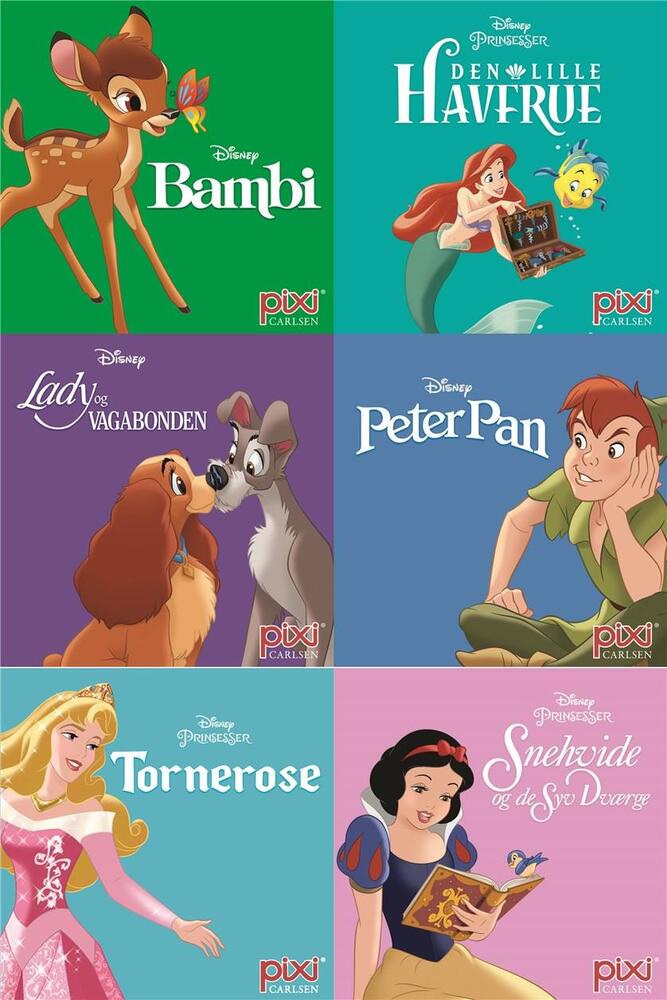 Pixi®-serie 134: Disney-klassikere #1 (kolli 48)