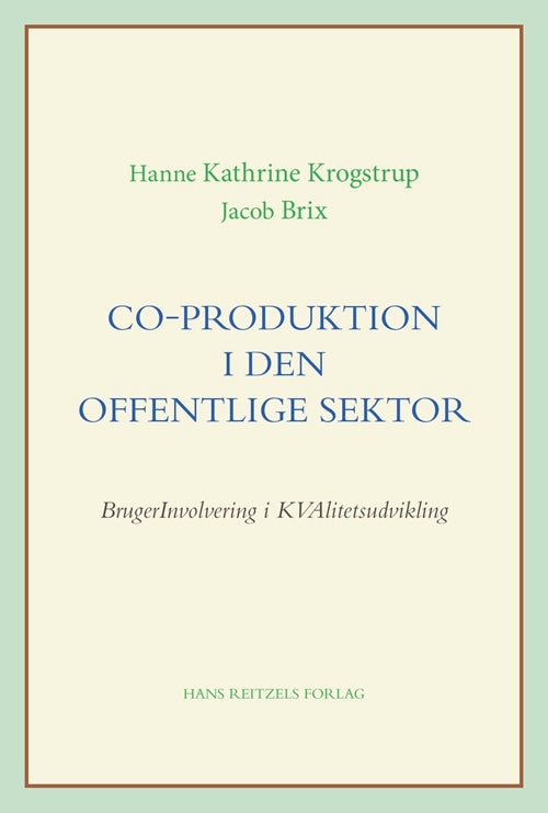 Co-produktion i den offentlige sektor