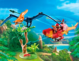 9430 Playmobil Helikopter Med Flyveøgle