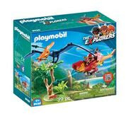9430 Playmobil Helikopter Med Flyveøgle