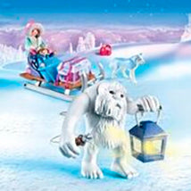 9473 Playmobil Snetrold Med Slæde