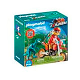 9431 Playmobil Motocross-Cykel Med Raptor