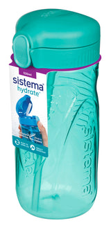 Drikkeflaske Sistema Quick Flip 520 ml asst