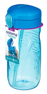 Drikkeflaske Sistema Quick Flip 520 ml asst