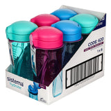 Drikkeflaske Sistema Quick Flip 520 ml asst