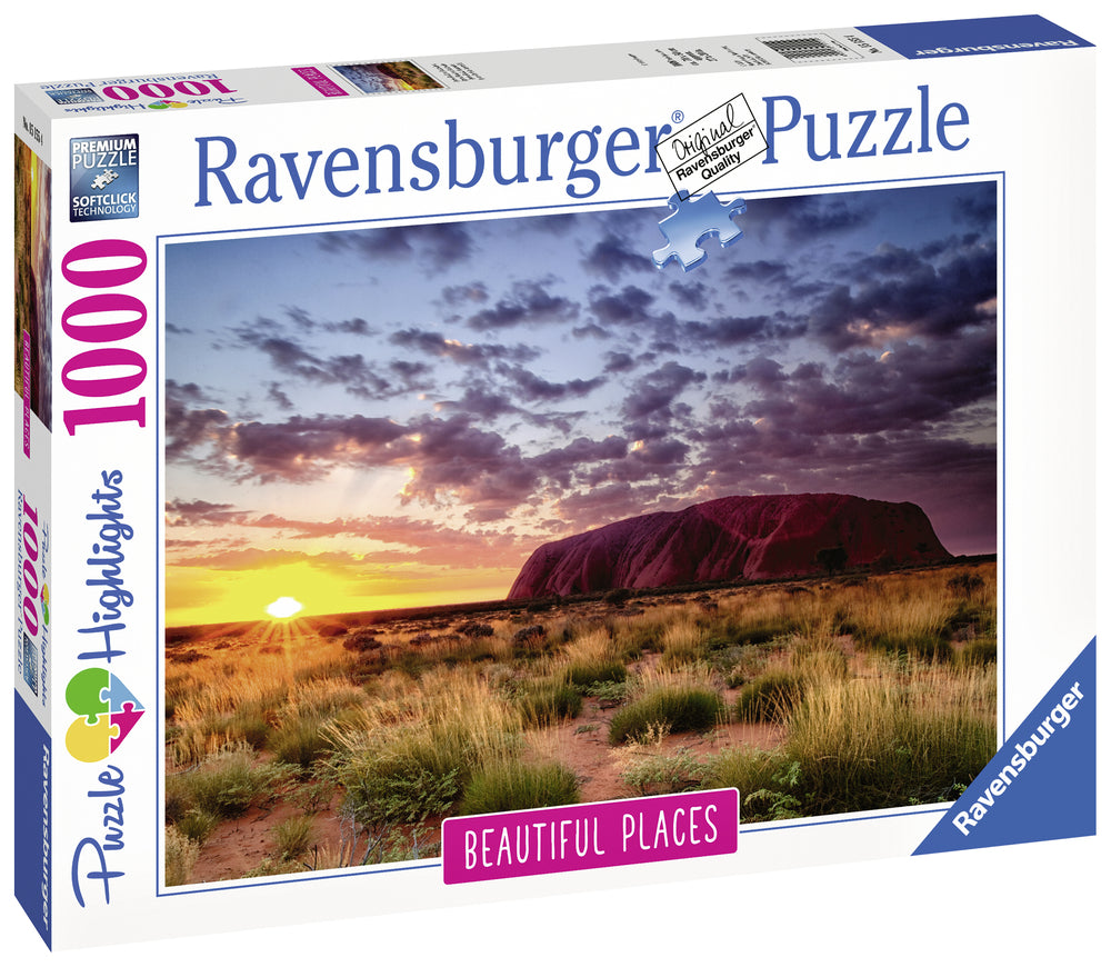 Puslespil ayers rock australia 1000 brikker