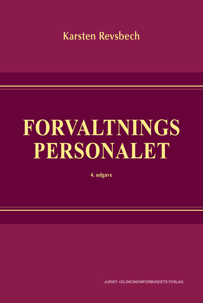 Forvaltningspersonalet 4. udg.