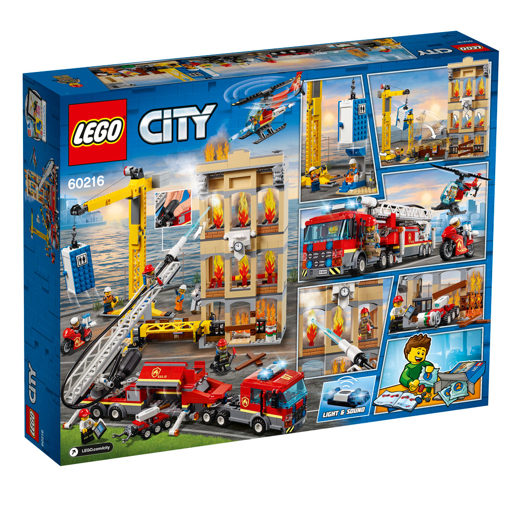 60216 LEGO City Fire midtbyens brandvæsen