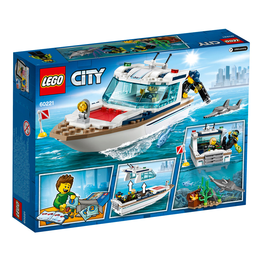60221 LEGO City Great Vehicles dykker-yacht