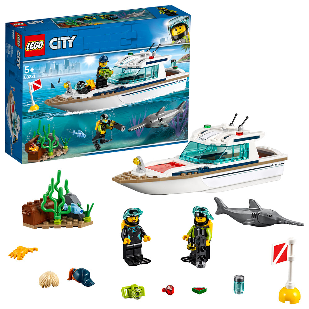 60221 LEGO City Great Vehicles dykker-yacht