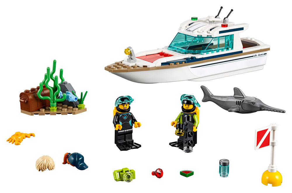 60221 LEGO City Great Vehicles dykker-yacht