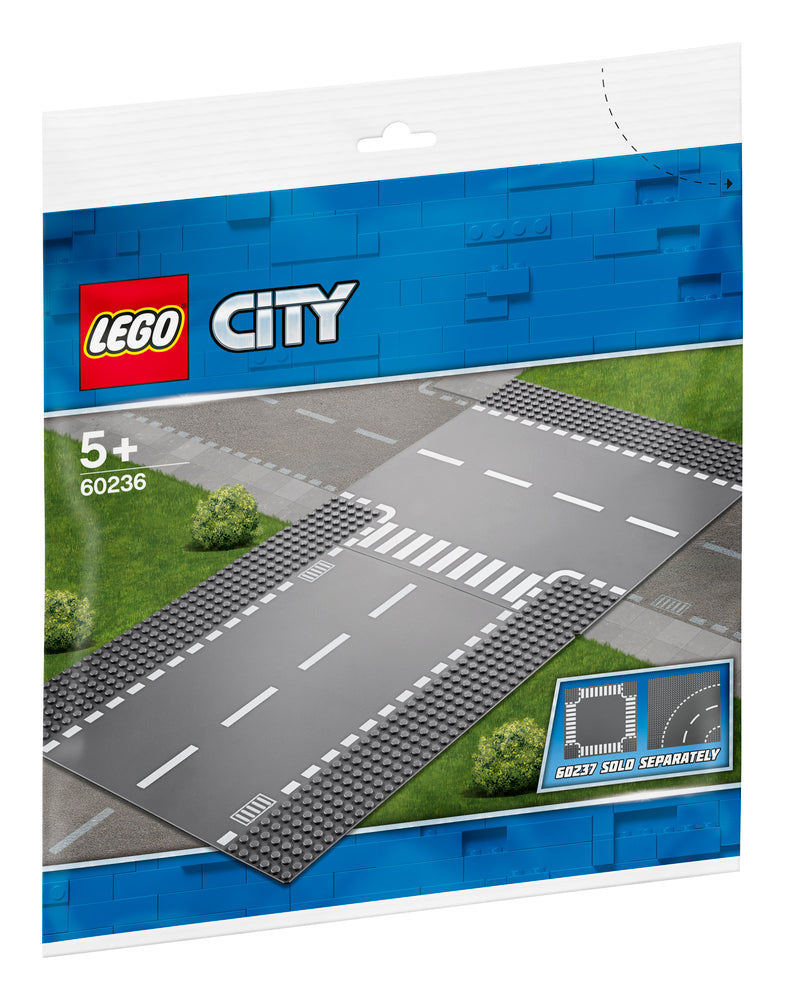 60236 LEGO City Supplementary lige vejbane og t-kryds