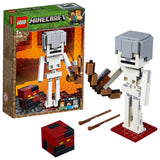 21150 LEGO MINECRAFT STOR SKELETFIGUR MED MAGMAKUBUS