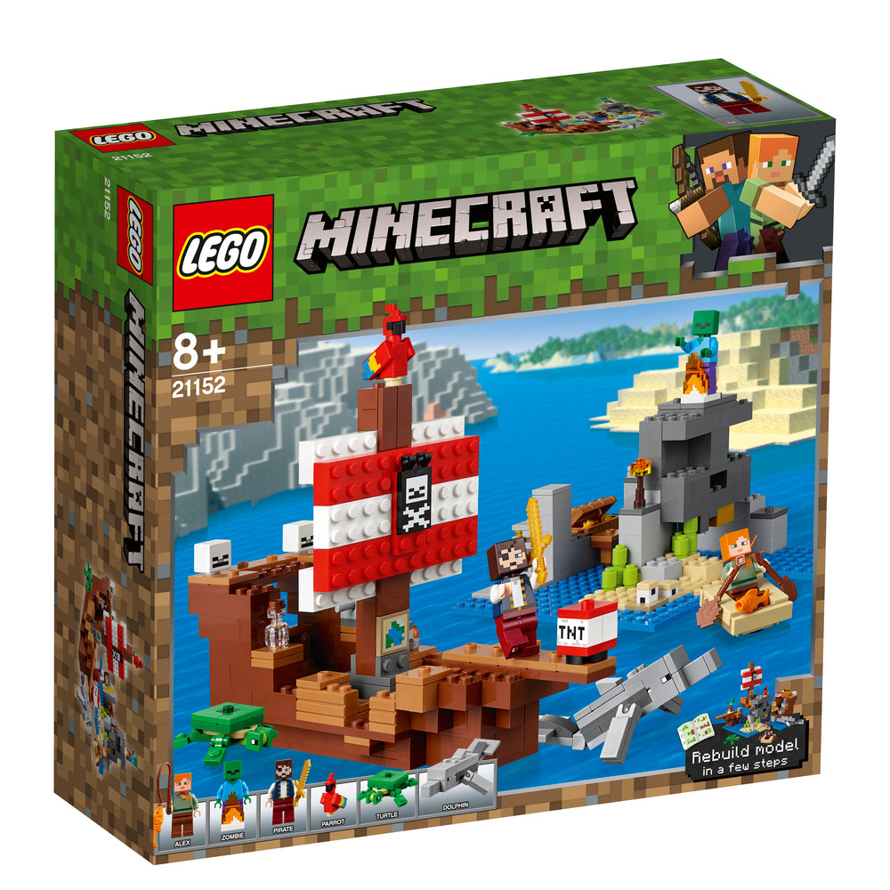 21152 LEGO Minecraft Piratskibseventyret