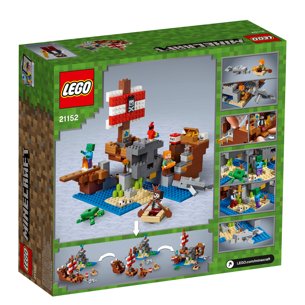 21152 LEGO Minecraft Piratskibseventyret