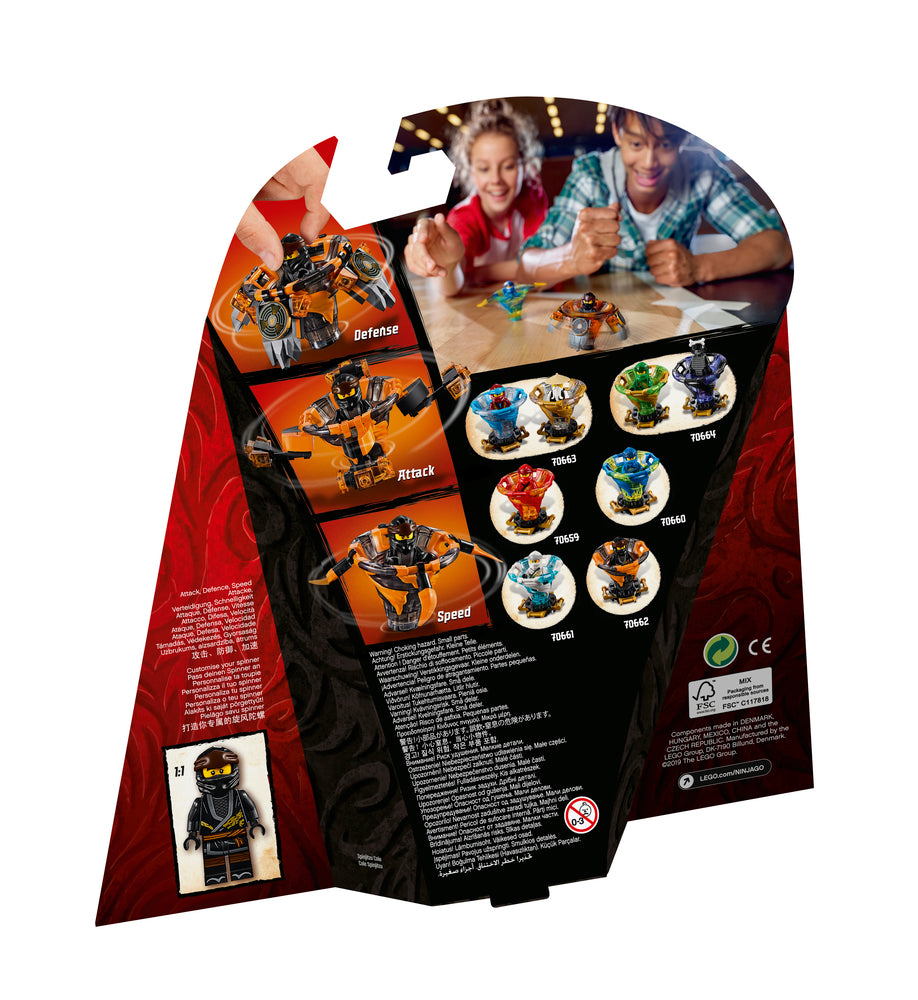 70662 LEGO Ninjago Spinjitzu-Cole