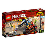 70667 LEGO NINJAGO KAIS KNIVSKARPE KVÆRN OG ZANES SNESCOOTER
