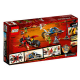 70667 LEGO NINJAGO KAIS KNIVSKARPE KVÆRN OG ZANES SNESCOOTER