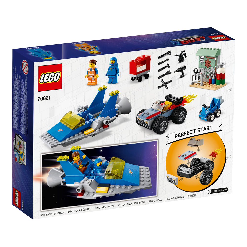70821 LEGO Movie Emmet og Bennys byg og iks værksted