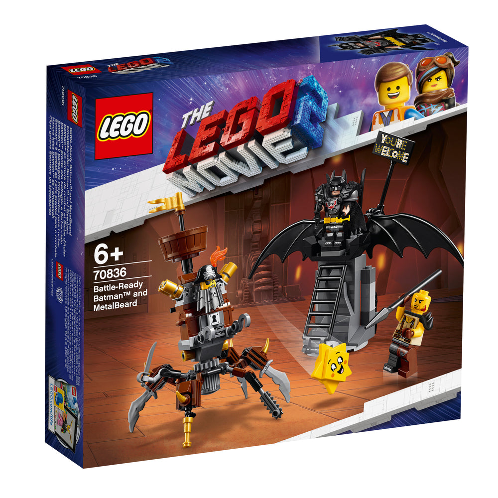 70836 LEGO Movie Kampklar Batman og jernskæg