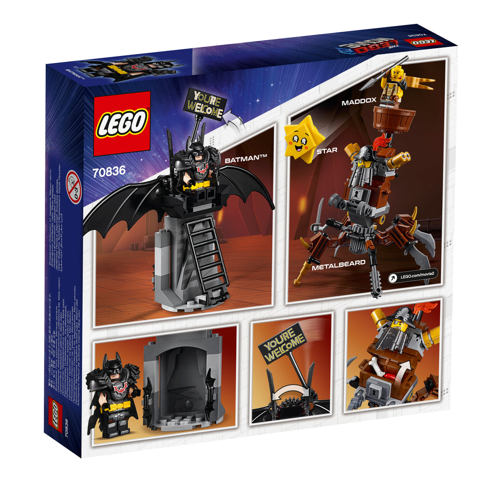 70836 LEGO Movie Kampklar Batman og jernskæg