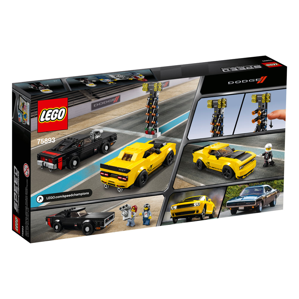 75893 LEGO Champions Dodge challenger og Dodge Charger