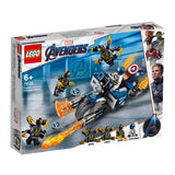 76123 LEGO Super Heroes Captain America outrider angreb