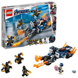 76123 LEGO Super Heroes Captain America outrider angreb