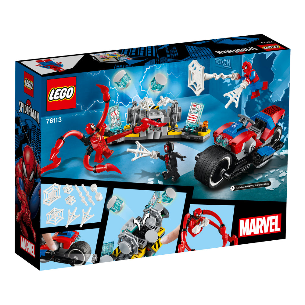 76113 LEGO Super Heroes Spider-mans motorcykelredning