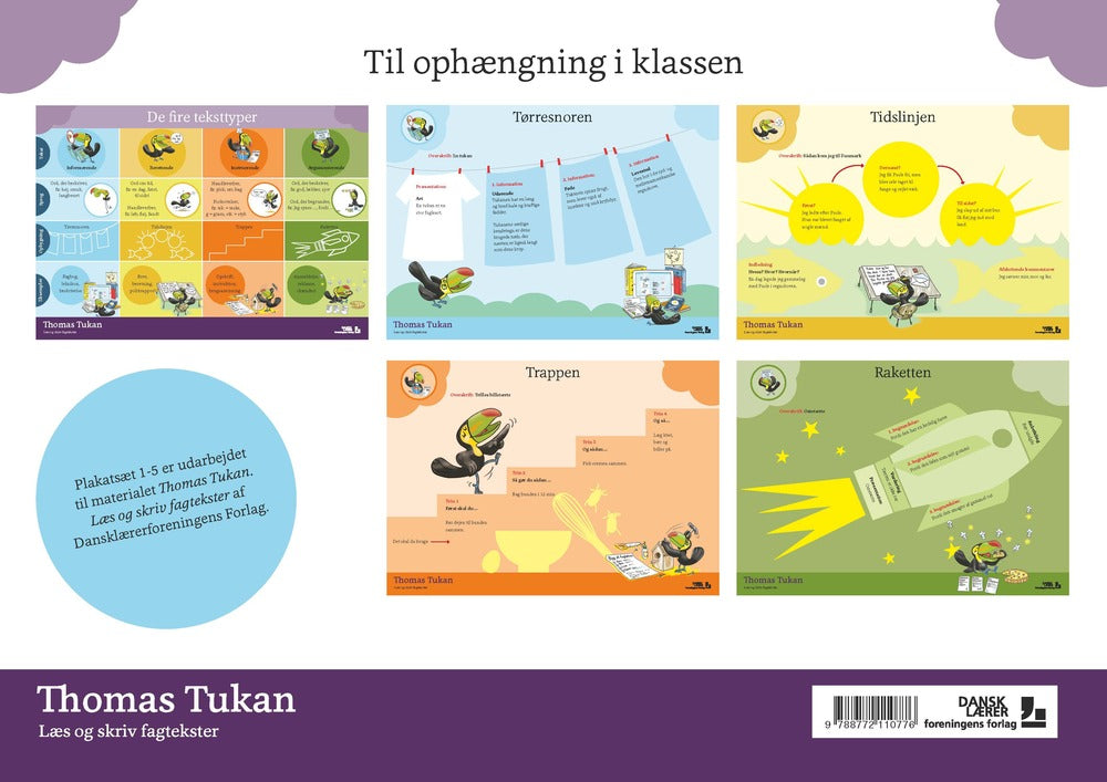 Thomas Tukan, Plakatsæt (5 stk.)