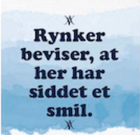 Citatmagnet rynker beviser 9x9cm