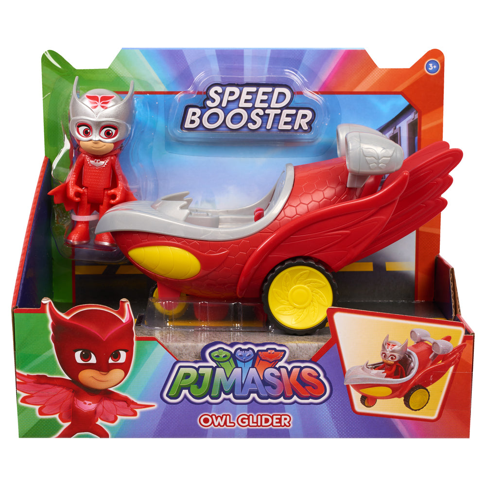 Pyjamasheltene racer booster køretøj ass