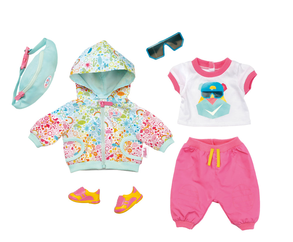 BABY BORN PLAY&FUN DELUXE BIKER OUTFIT