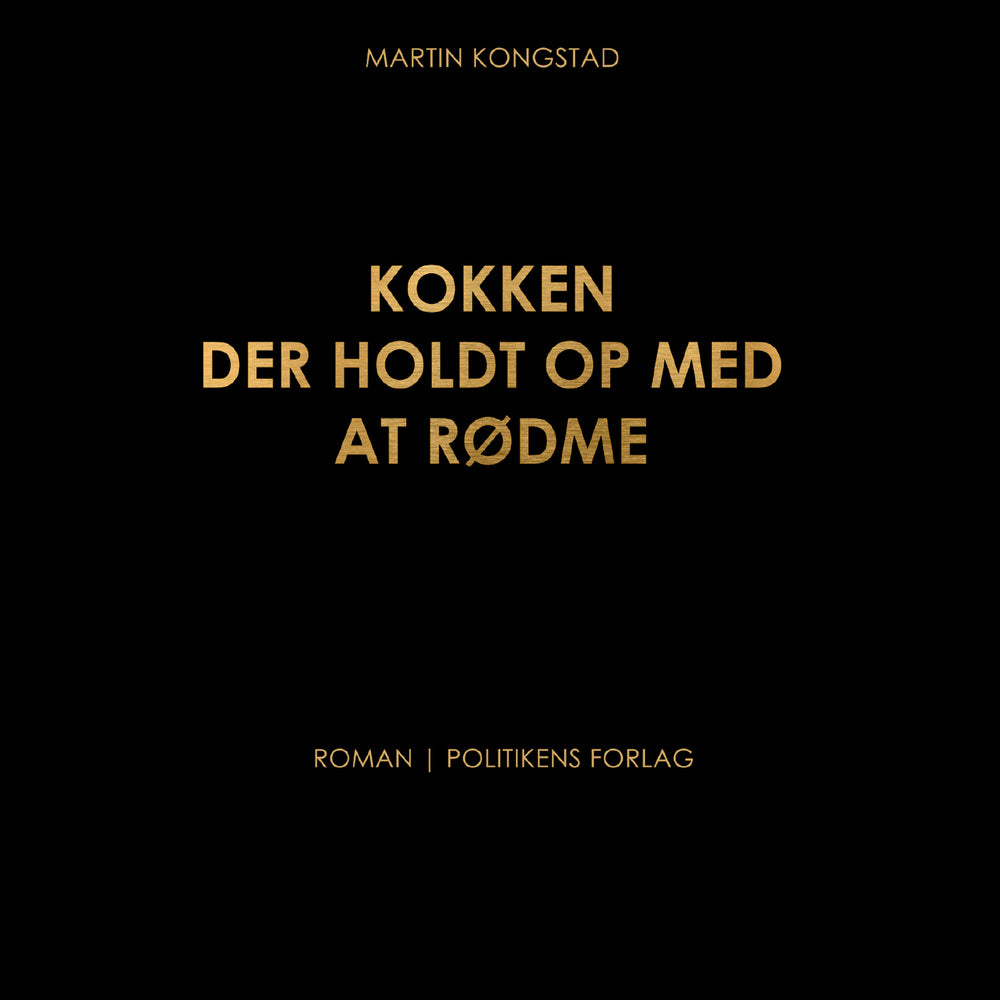 Kokken der holdt op med at rødme