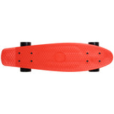 Skateboard joy plastic rød/sort