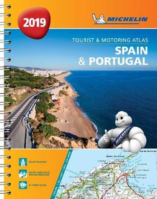 Michelin Tourist & Motoring Atlas Spain & Portugal 2019