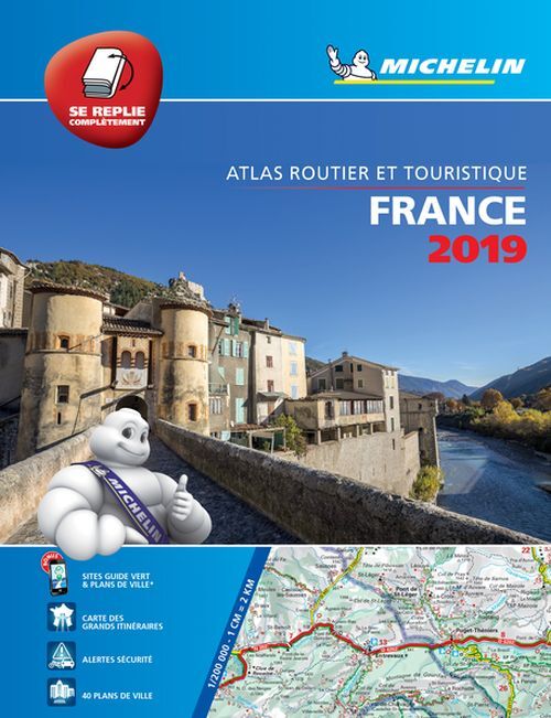 Michelin Tourist & Motoring Atlas France 2019