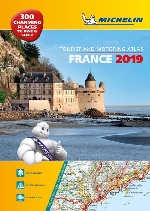 Michelin Tourist & Motoring Atlas France 2019