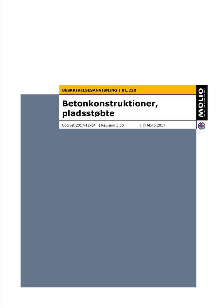 Beskrivelsesanvisn - beton  & pladsst. B1.220