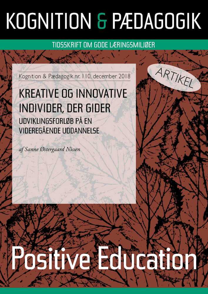 Kreative og innovative individer, der gider